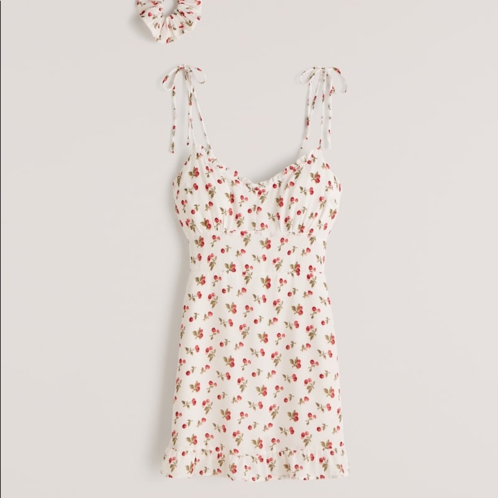 Abercrombie Tie-Strap Mini Dress